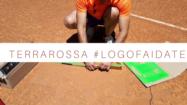 Terra rossa, KIT per “SCRIVERE” sul CAMPO, prova pratica