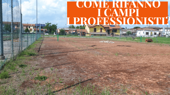 Come rifanno i campi i professionisti? Tennis terra rossa.