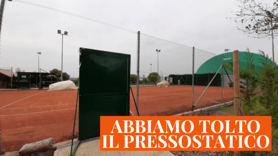 Abbiamo tolto il pressostratico. Vi spiego il perchè di questa scelta.