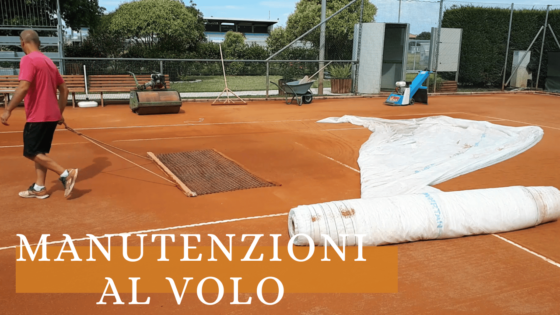Troppe IMPERFEZIONI? Qualche BUCA di troppo? Il campo SFARINA? Vai di MANUTENZIONI AL VOLO!!!